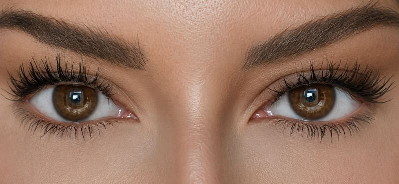 Natural Augen ohne Farbige Kontaktlinsen