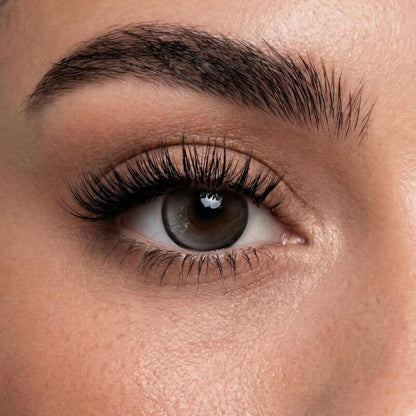 Maia Sparkle Gray lens product close-up showing gray sparkle pattern and dark limbal edge
